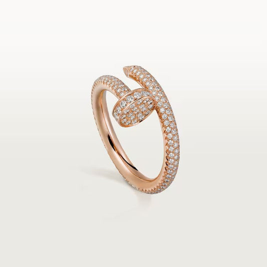 [Love's Uplift]JUSTE RING 2.6MM FULL DIAMOND