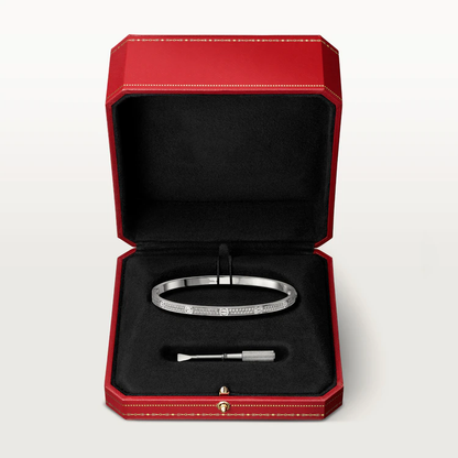 [Love's Uplift]LOVE BRACELET 3.65MM DIAMOND-PAVED