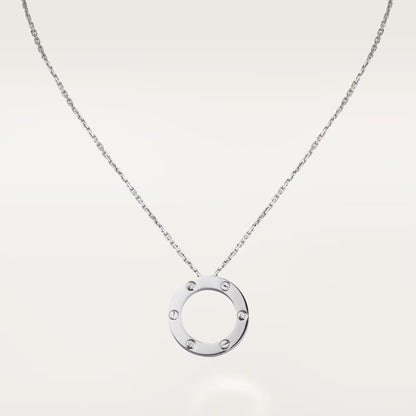 [Love's Uplift]LOVE NECKLACE 16MM 3 DIAMONDS
