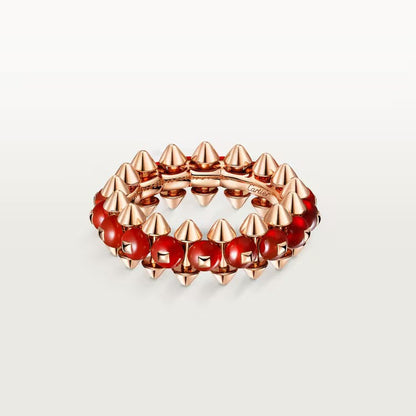 [Love's Uplift]CLASH 7.9MM AGATE CHALCEDONY RING