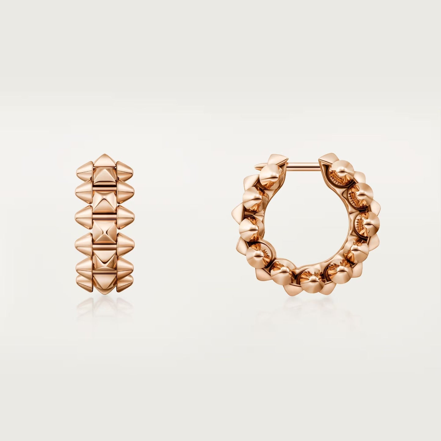 [Love's Uplift]CLASH MINI HOOP EARRINGS