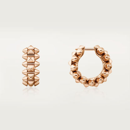 [Love's Uplift]CLASH MINI HOOP EARRINGS