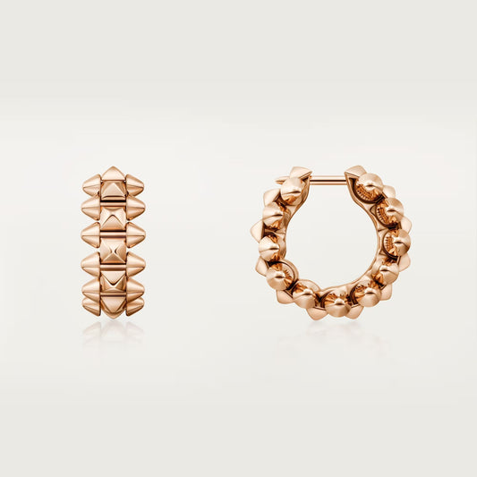 [Love's Uplift]CLASH MINI HOOP EARRINGS