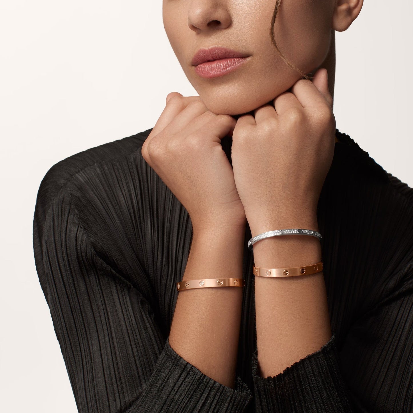 [Love's Uplift]LOVE BRACELET 6.1MM BRUSHED