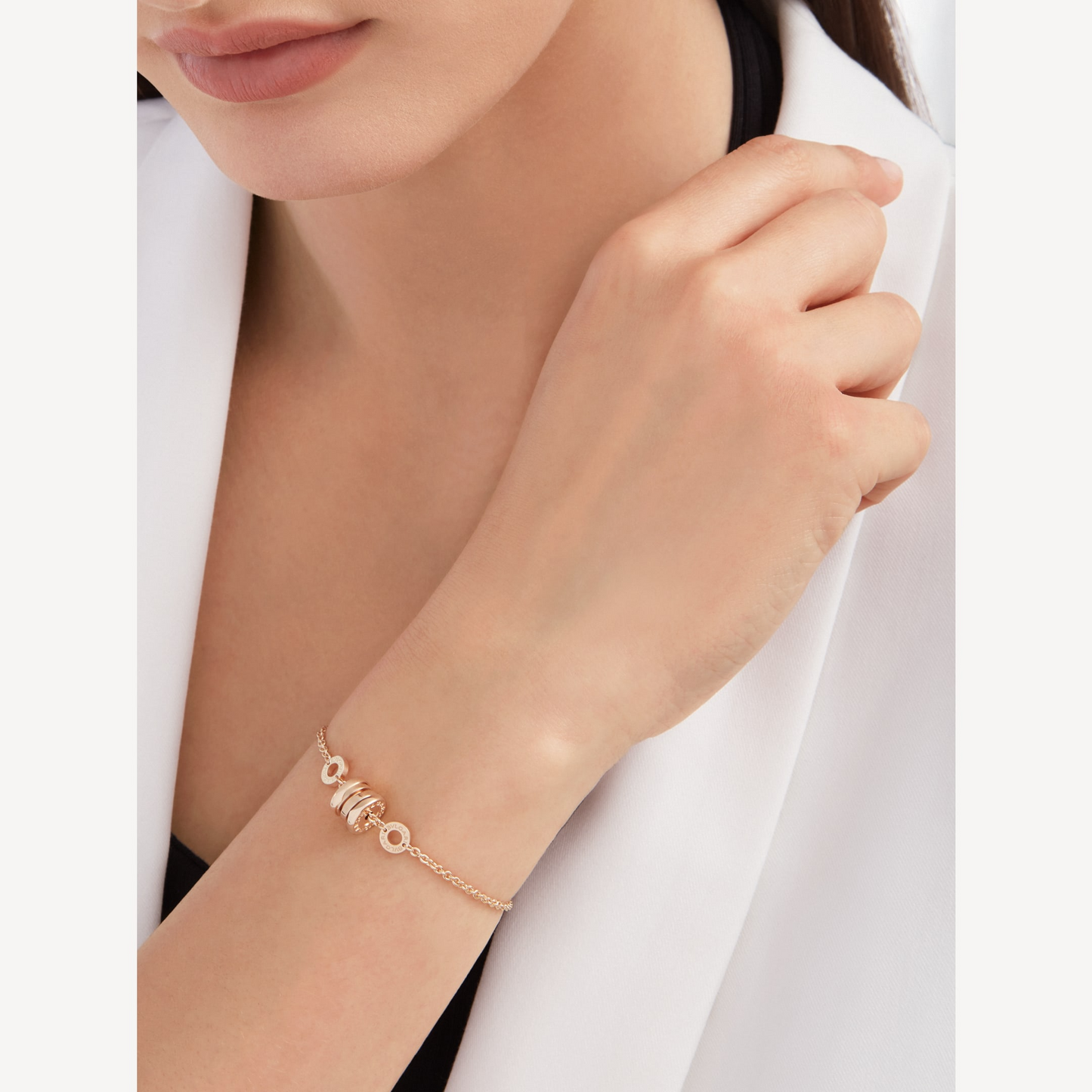 [Love's Uplift]ZERO 1 SOFT PINK GOLD BRACELET
