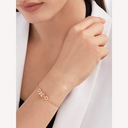 [Love's Uplift]ZERO 1 SOFT PINK GOLD BRACELET