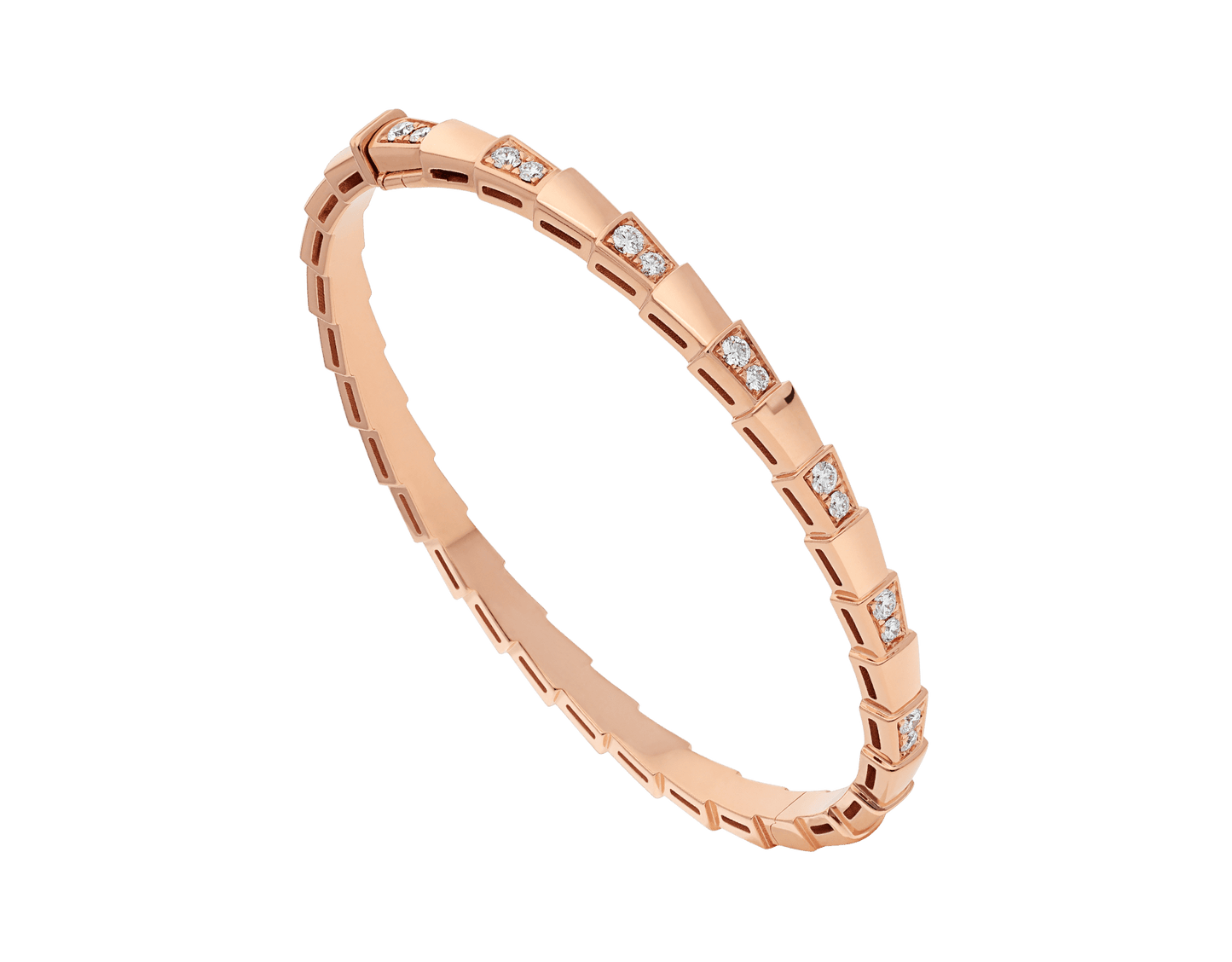 [Love's Uplift]SERPENTI BRACELET PINK GOLD DIAMOND