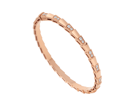 [Love's Uplift]SERPENTI BRACELET PINK GOLD DIAMOND