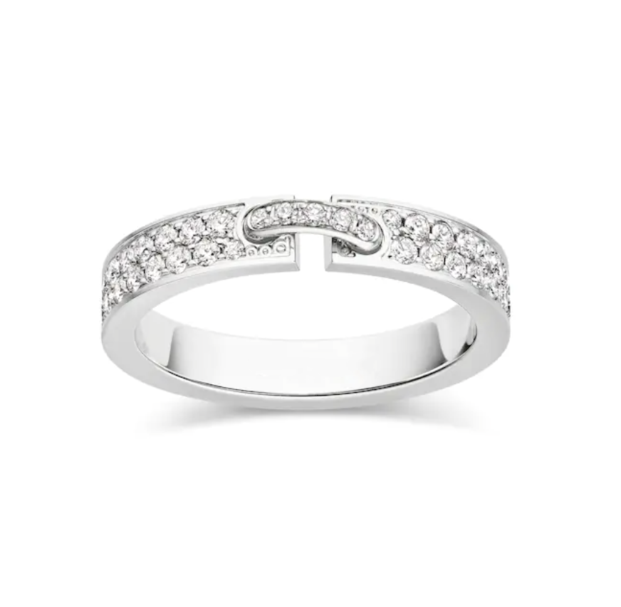 [Love's Uplift]ALLIANCE LIENS VIDENCE PAVED DIAMOND 4MM RING