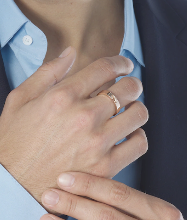 [Love's Uplift]ALLIANCE LIENS VIDENCE DIAMOND 4MM RING