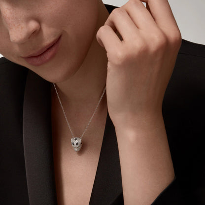 [Love's Uplift]PANTHERE FULL DIAMOND NECKLACE