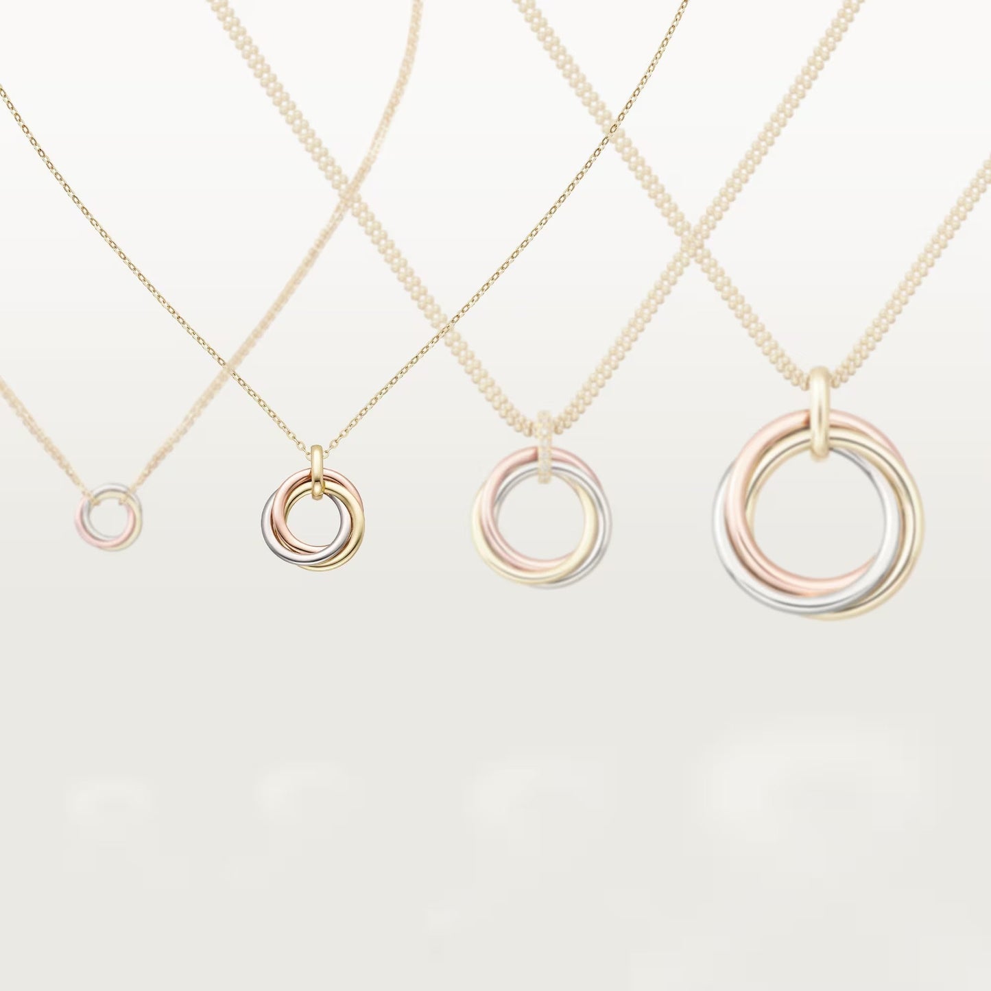 [Love's Uplift]TRINITY SMALL NECKLACE
