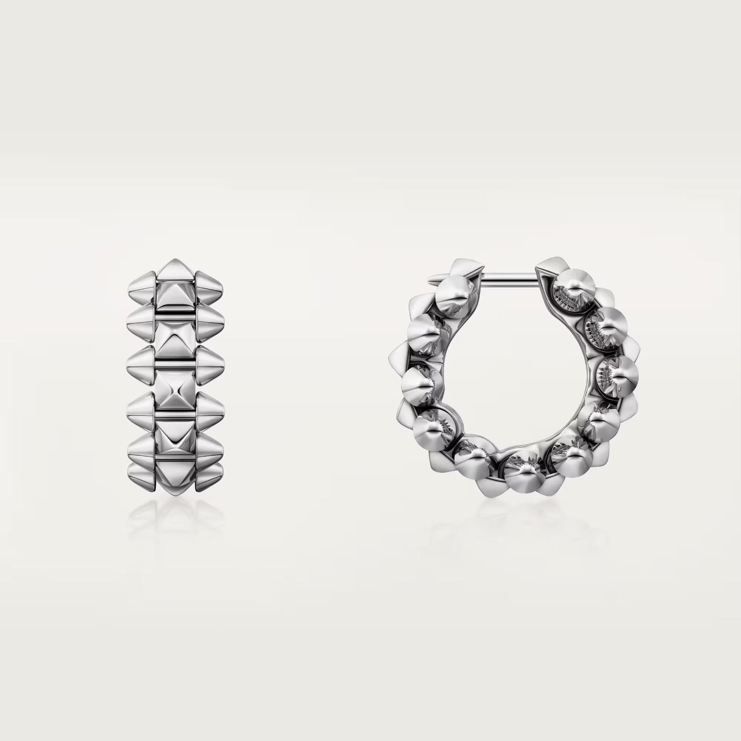 [Love's Uplift]CLASH MINI HOOP EARRINGS