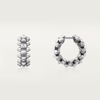 [Love's Uplift]CLASH MINI HOOP EARRINGS
