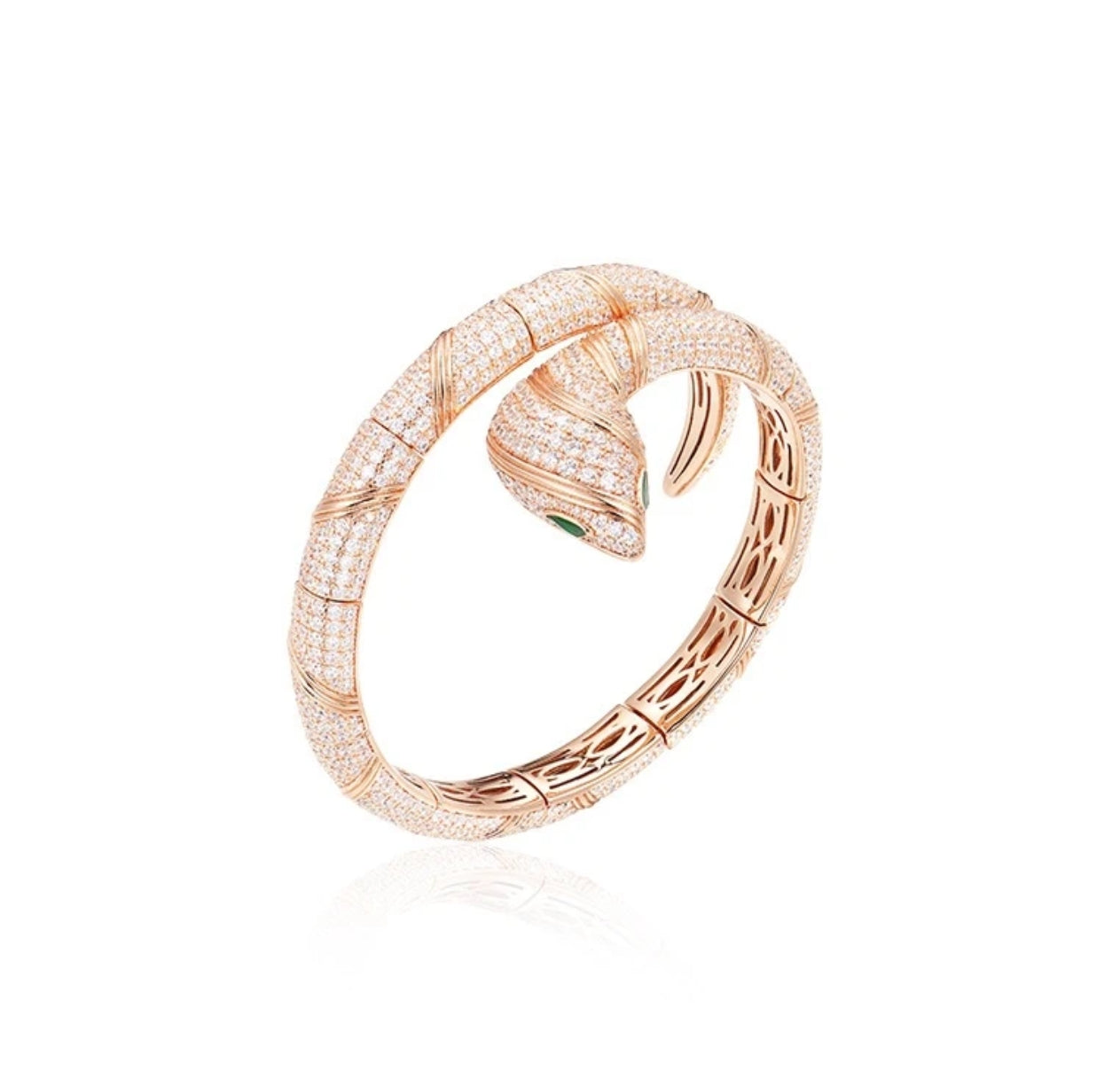[Love's Uplift]HAUTE COUTURE GOLD SERPENTI BRACELET