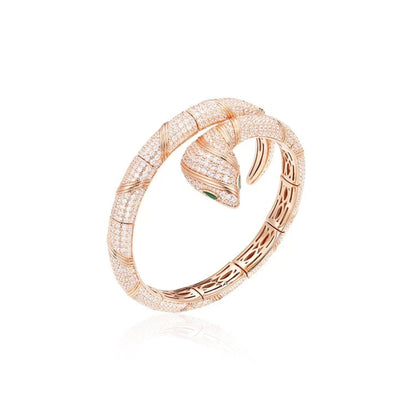 [Love's Uplift]HAUTE COUTURE GOLD SERPENTI BRACELET