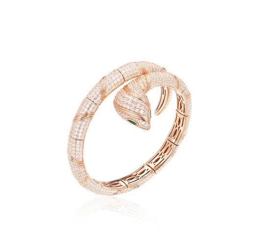 [Love's Uplift]HAUTE COUTURE GOLD SERPENTI BRACELET