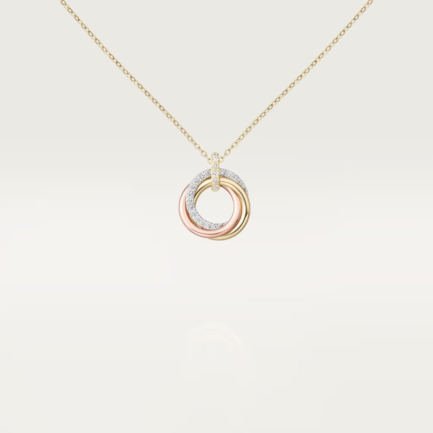 [Love's Uplift]TRINITY SMALL NECKLACE