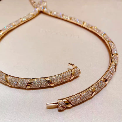 [Love's Uplift]HAUTE COUTURE GOLD SERPENTI NECKLACE