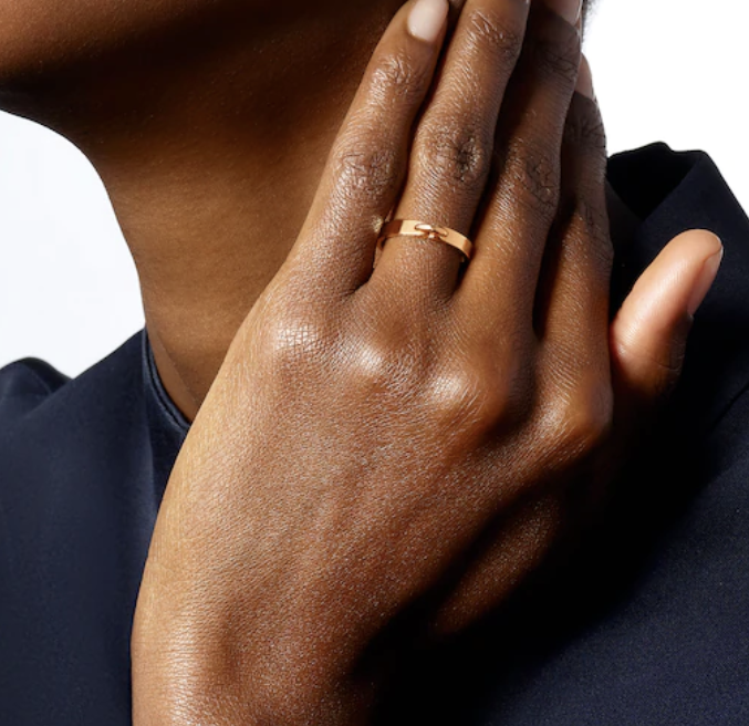 [Love's Uplift]ALLIANCE LIENS VIDENCE 3MM RING