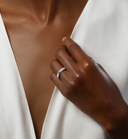 [Love's Uplift]ALLIANCE LIENS VIDENCE PAVED DIAMOND 4MM RING