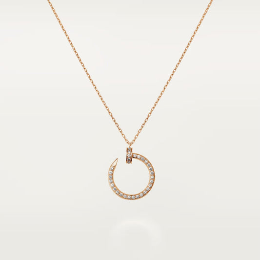 [Love's Uplift]JUSTE NECKLACE FULL DIAMOND