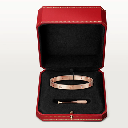 [Love's Uplift]LOVE BRACELET 6.1MM 4 DIAMONDS