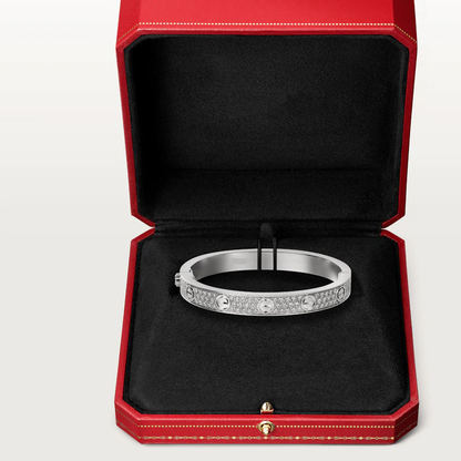 [Love's Uplift]LOVE BRACELET 6.1MM DIAMOND-PAVED