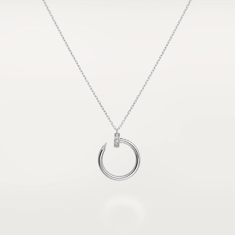 [Love's Uplift]JUSTE NECKLACE SILVER