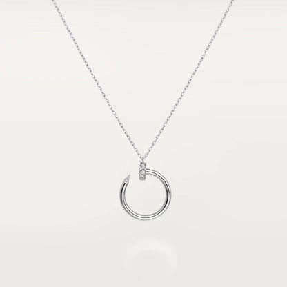 [Love's Uplift]JUSTE NECKLACE SILVER