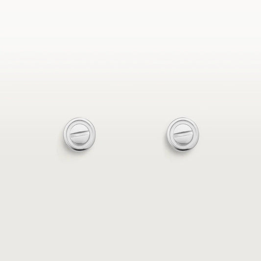 [Love's Uplift]LOVE EARRINGS SILVER 10MM
