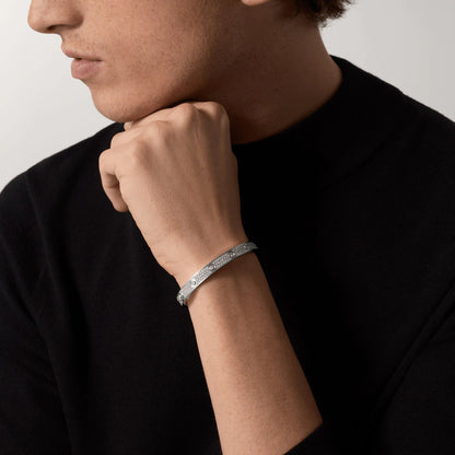 [Love's Uplift]LOVE BRACELET 6.1MM DIAMOND-PAVED 10 BIG DIAMONDS