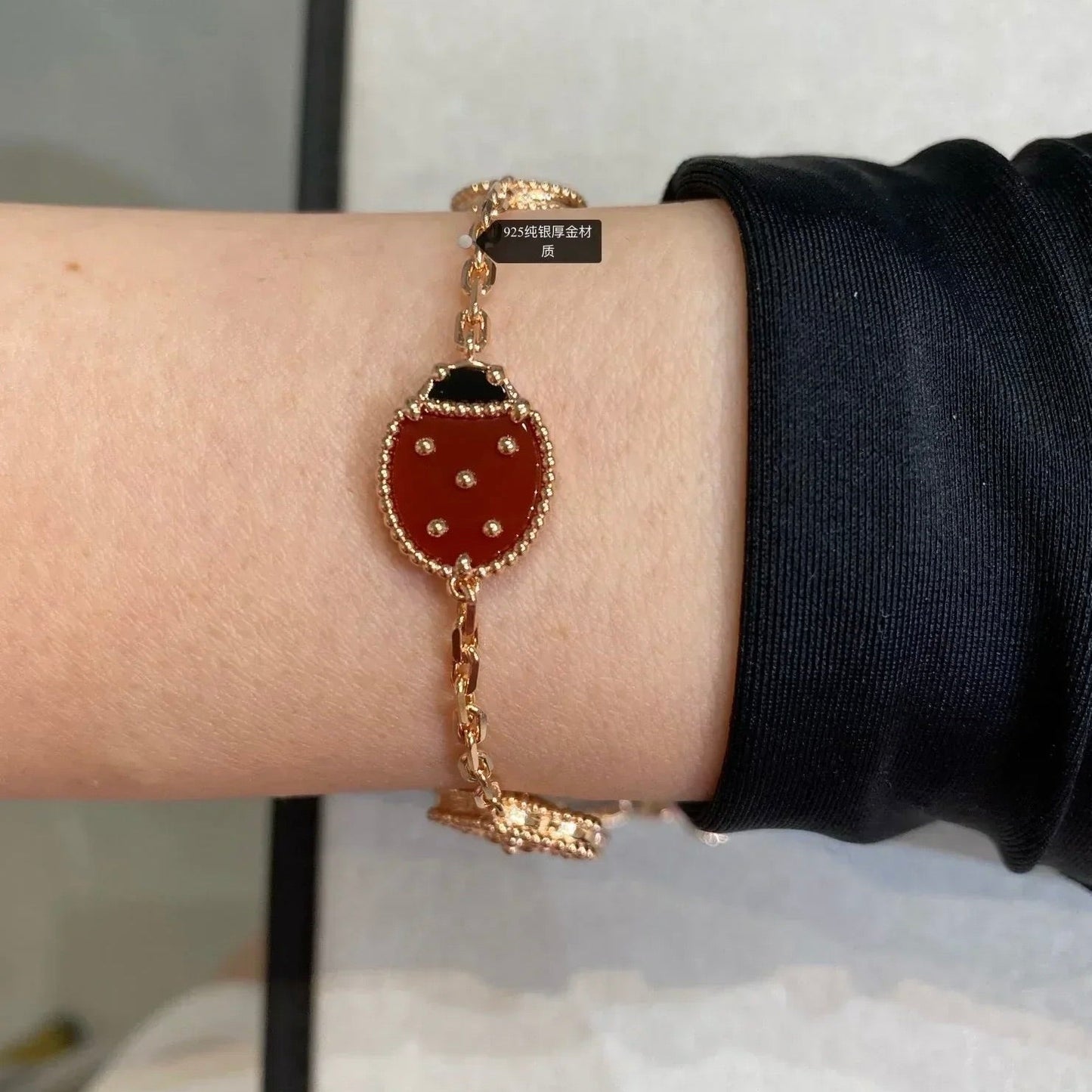 [Love's Uplift]LUCKY SPRING 5 MOTIF BRACELET