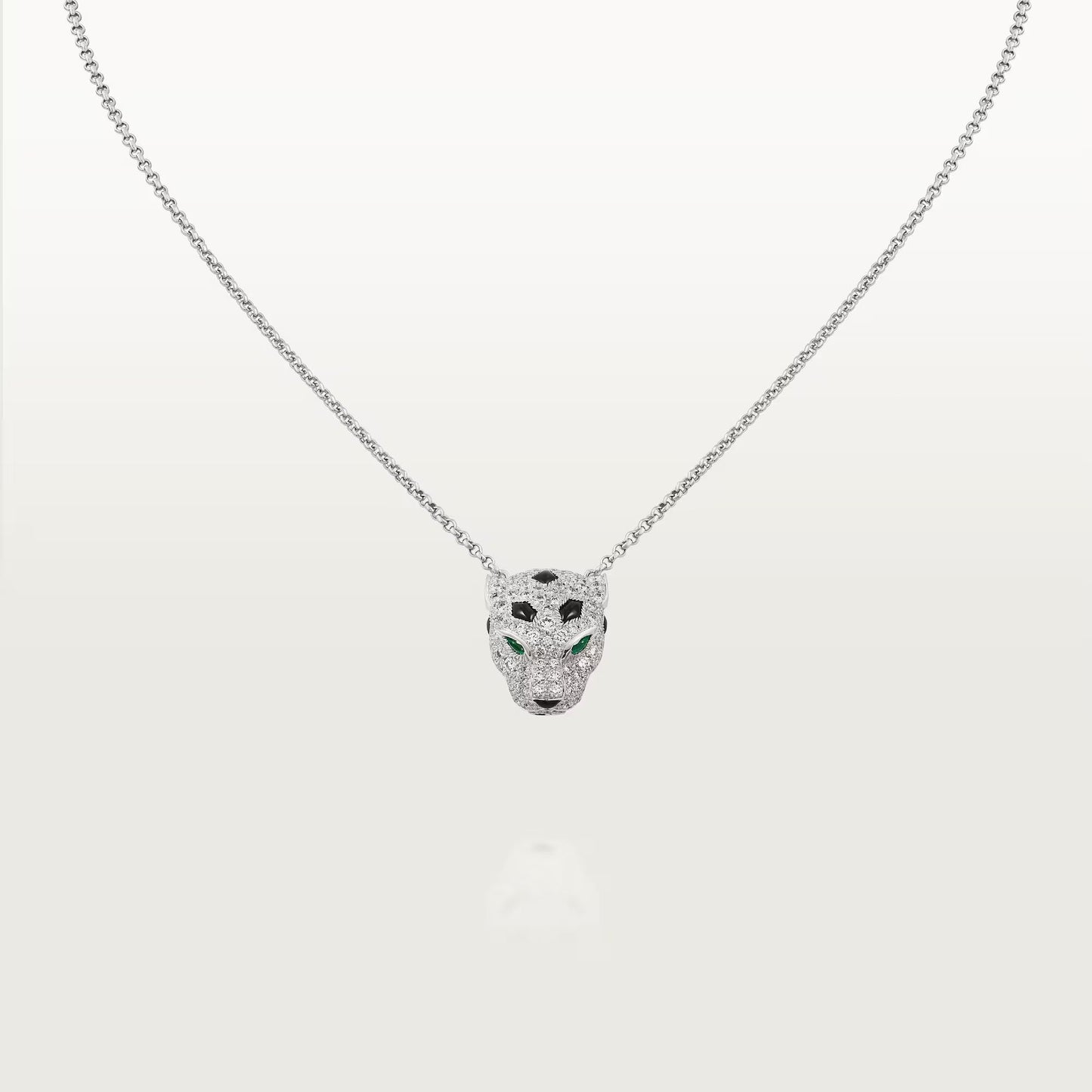 [Love's Uplift]PANTHERE FULL DIAMOND NECKLACE