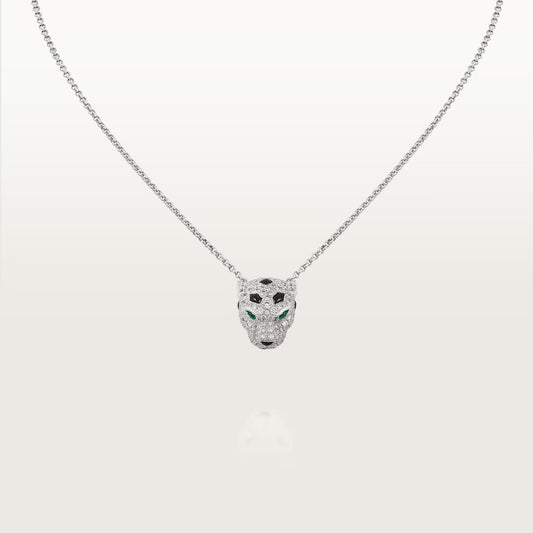 [Love's Uplift]PANTHERE FULL DIAMOND NECKLACE