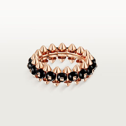 [Love's Uplift]CLASH 7.9MM AGATE CHALCEDONY RING