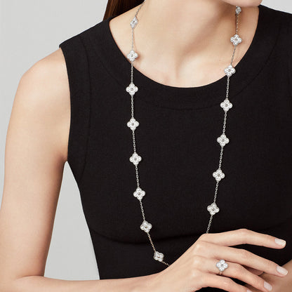 [Love's Uplift]CLOVER 20 MOTIFS  LASER SILVER