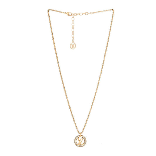 [Love's Uplift]BY NIGHT DIAMOND PAVED NECKLACE