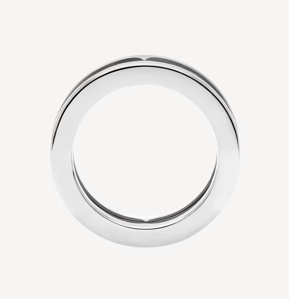 [Love's Uplift]ZERO 1 ONE-BAND WITH OPENWORK LOGO SPIRAL RING