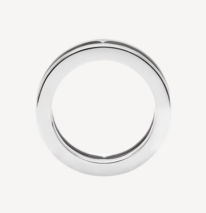 [Love's Uplift]ZERO 1 ONE-BAND WITH OPENWORK LOGO SPIRAL RING
