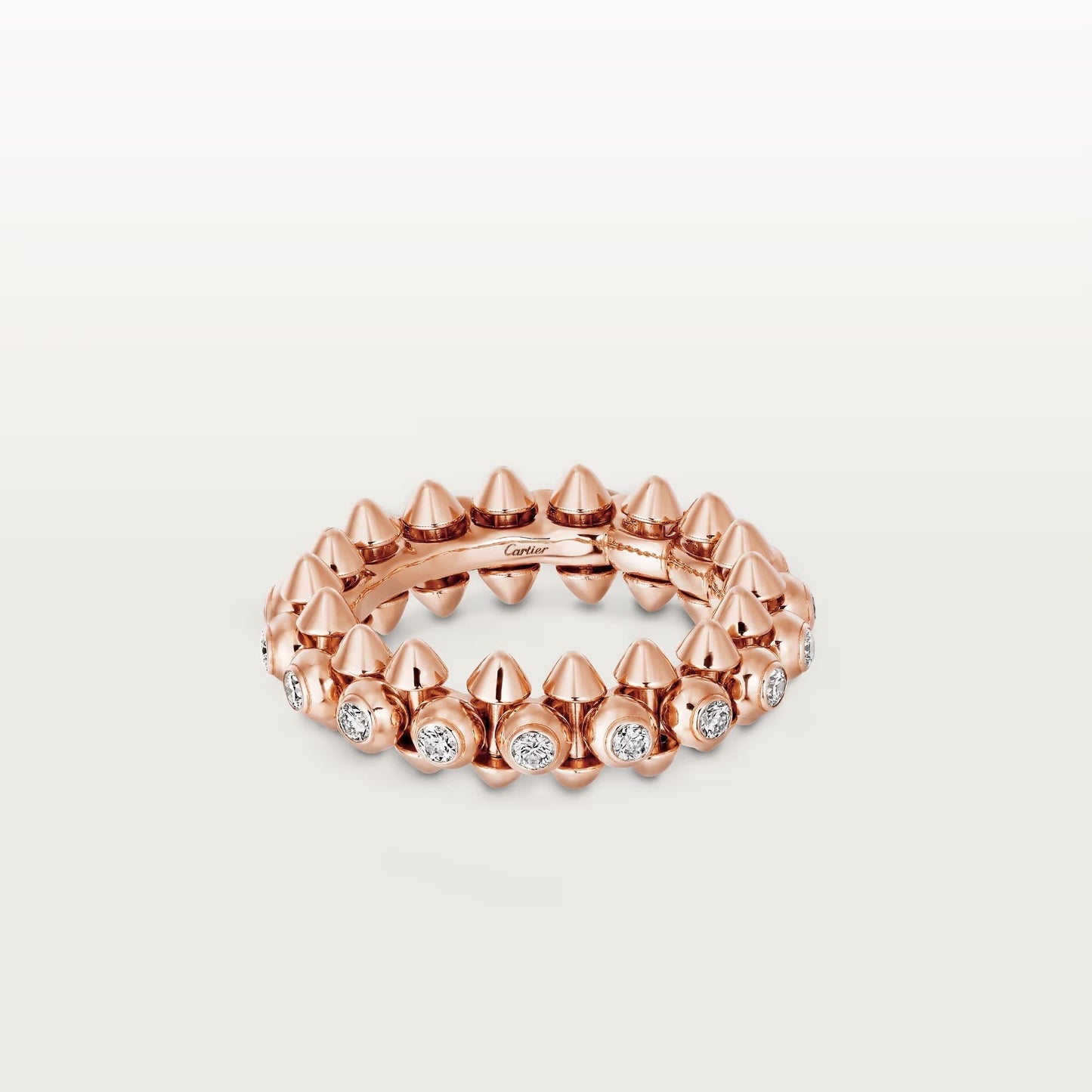 [Love's Uplift]CLASH 6.8MM DIAMOND MEDIUM RING