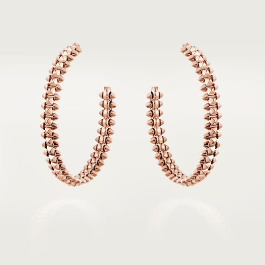 [Love's Uplift]CLASH HOOP LARGE EARRINGS