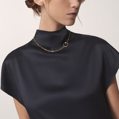 [Love's Uplift]JUSTE NECKLACE FULL DIAMONDS