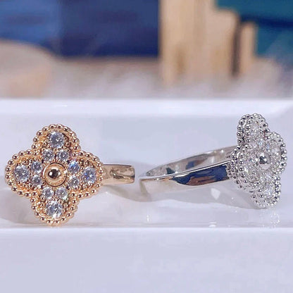 [Love's Uplift]CLOVER DIAMOND RING