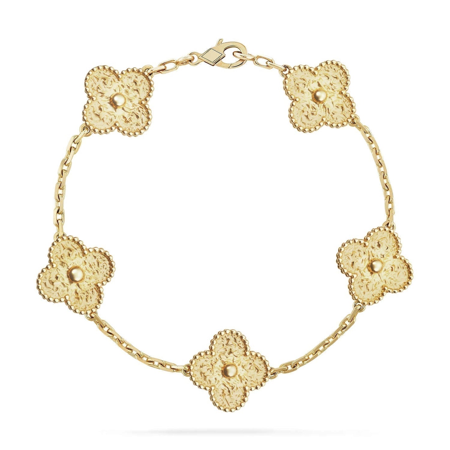 [Love's Uplift]CLOVER 5 MOTIFS BRONZING BRACELET