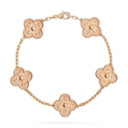 [Love's Uplift]CLOVER 5 MOTIFS BRONZING BRACELET