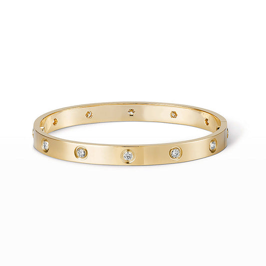 [Love's Uplift]LOVE BRACELET 6.1MM 10 DIAMONDS