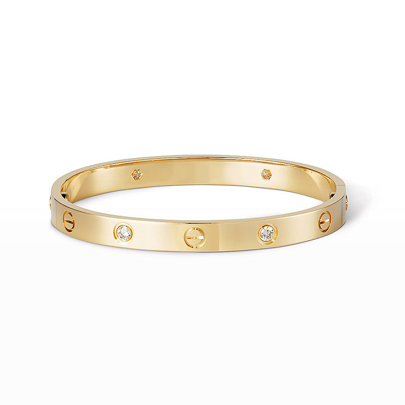 [Love's Uplift]LOVE BRACELET 6.1MM 4 DIAMONDS