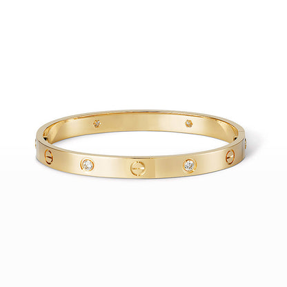 [Love's Uplift]LOVE BRACELET 6.1MM 4 DIAMONDS