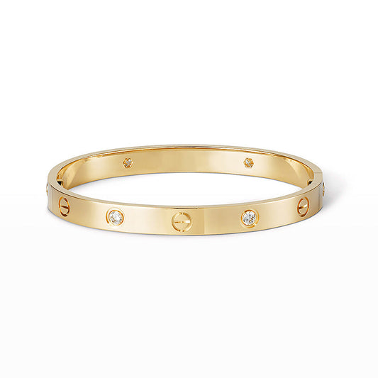 [Love's Uplift]LOVE BRACELET 6.1MM 4 DIAMONDS